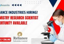 Reliance Industries PhD Scientist