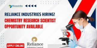 Reliance Industries PhD Scientist