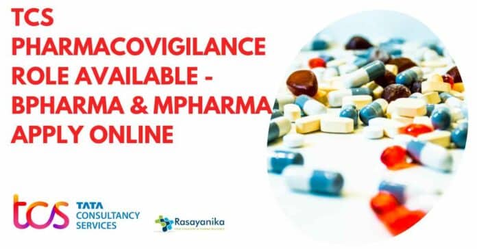 TCS Pharmacovigilance Jobs