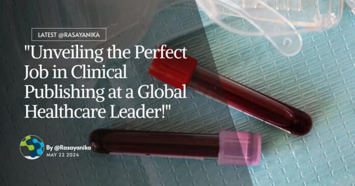 Novo Nordisk Clinical Publishing Job For Pharma Candidates - Apply Online Now