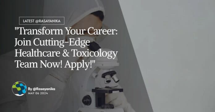Merck Pharma Regulatory Job Opening - Chemistry Apply Online