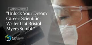 "Unlock Your Dream Career: Scientific Writer II at Bristol Myers Squibb"