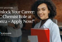 Lonza QC Chemist Job Openings - Apply Online Now