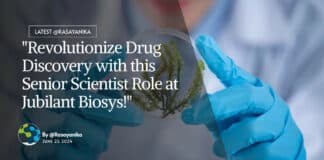 "Revolutionize Drug Discovery with this Senior Scientist Role at Jubilant Biosys!"