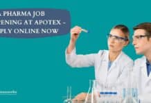 QA Pharma Job Opening
