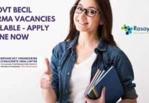 BECIL Pharma Vacancies Available - Apply Online