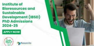 IBSD PhD Admissions 2024-25