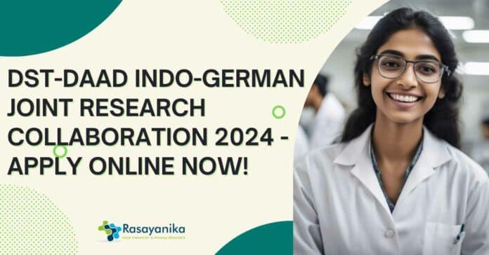 DST-DAAD Indo-German Joint Research