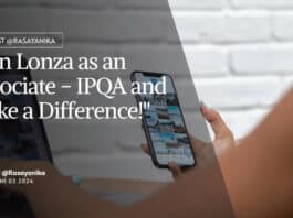 "Join Lonza as an Associate - IPQA and Make a Difference!"