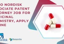 Novo Nordisk Associate Patent Attorney Job For Medicinal Chemistry, Apply Online