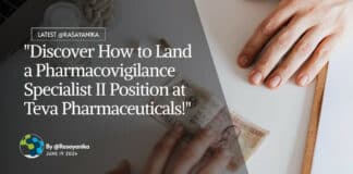 Freshers Pharmacovigilance Specialist at Teva Pharmaceuticals! Apply Now