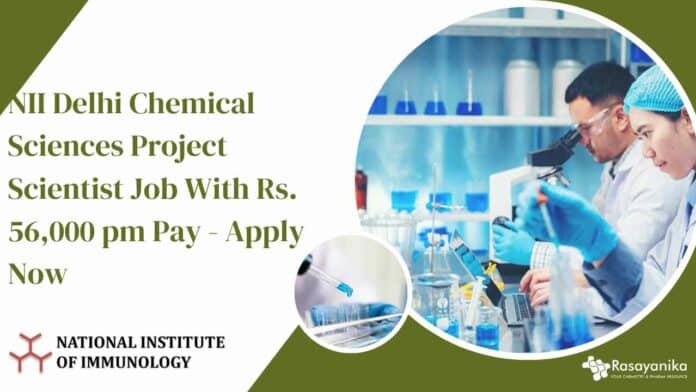NII Delhi Chemical Sciences Project