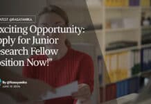 "Exciting Opportunity: Apply for Junior Research Fellow Position Now!"