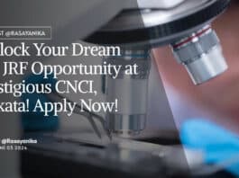Freshers Chemistry JRF at CNCI - Chittaranjan National Cancer Institute, Apply Now