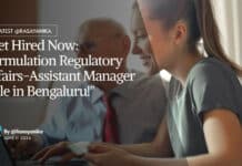 "Get Hired Now: Formulation Regulatory Affairs-Assistant Manager Role in Bengaluru!"