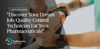 "Discover Your Dream Job: Quality Control Technician I at Teva Pharmaceuticals!"