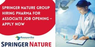 Springer Nature Group Hiring