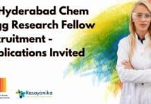 IIT Hyderabad Chem Engg Research