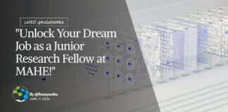 "Unlock Your Dream Job as a Junior Research Fellow at MAHE!"