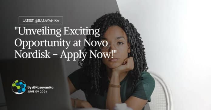 Novo Nordisk Pharmacy Regulatory Project Manager Job Opening - Apply Online