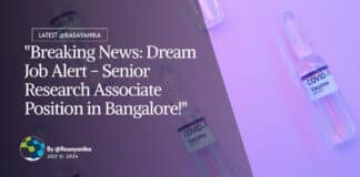 Syngene MPharma Research Associate Job Opening - Apply Online