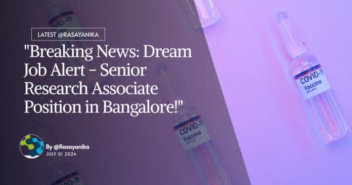 Syngene MPharma Research Associate Job Opening - Apply Online