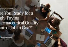 "Are You Ready for a High-Paying Pharmaceutical Quality Control Job in Goa?"