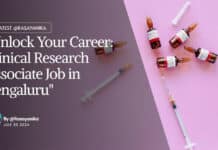 "Unlock Your Career: Clinical Research Associate Job in Bengaluru"