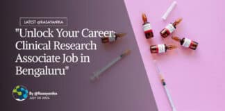 "Unlock Your Career: Clinical Research Associate Job in Bengaluru"