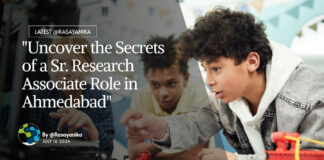 "Uncover the Secrets of a Sr. Research Associate Role in Ahmedabad"
