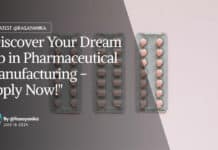 "Discover Your Dream Job in Pharmaceutical Manufacturing - Apply Now!"