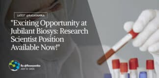 Freshers Chemistry Job Jubilant