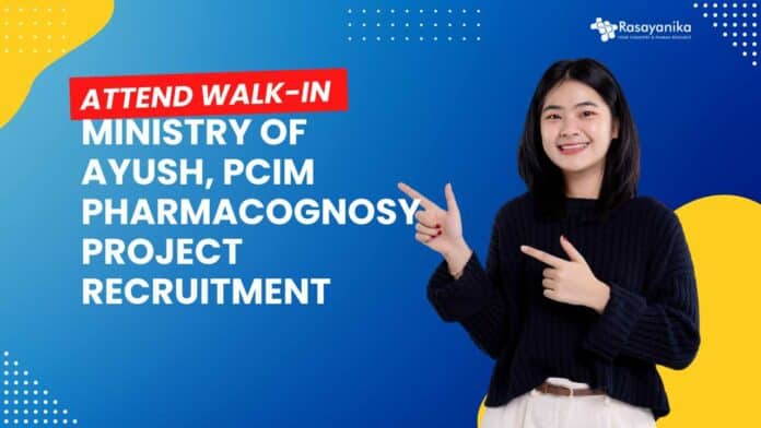 Ministry of AYUSH Jobs at PCIM