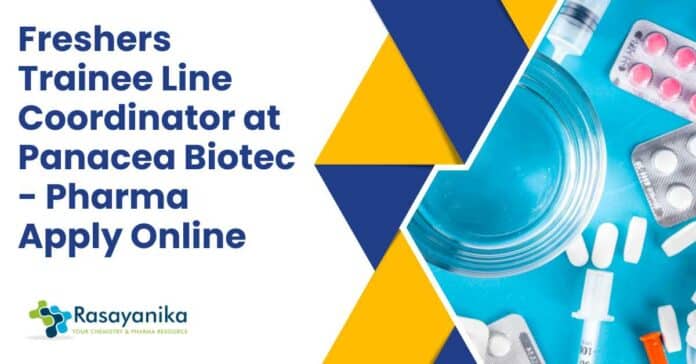 Freshers Trainee Pharma Jobs