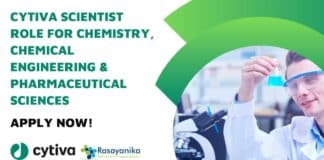 Cytiva Scientist Role