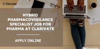 Hybrid Pharmacovigilance Specialist Job for Pharma at Clarivate - Apply Online