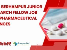 IISER Berhampur Junior Research Fellow