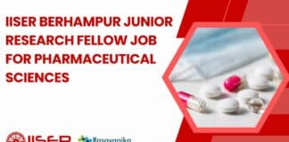 IISER Berhampur Junior Research Fellow
