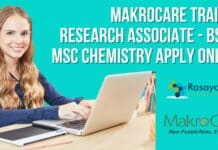 MakroCare Trainee Research Associate