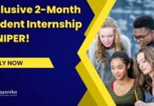 2-Month Student Internship at NIPER! Apply Now!