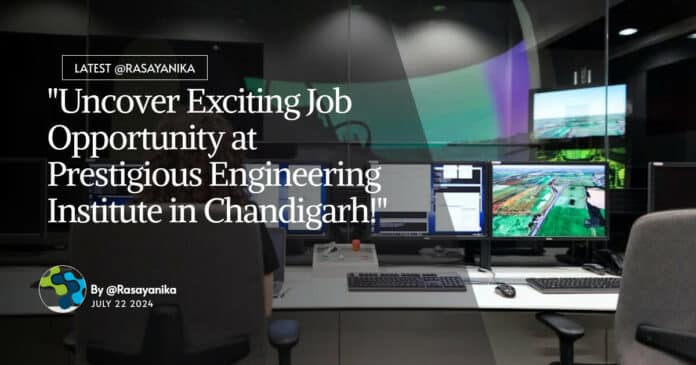 Panjab University Research Fellow Recruitment - BPharma Apply