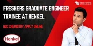 Graduate Engineer Trainee at Henkel