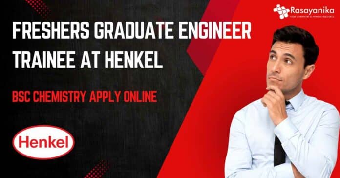 Graduate Engineer Trainee at Henkel