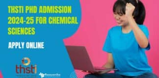 THSTI PhD Admission 2024-25