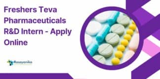 Freshers R&D Intern at Teva