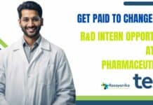 R&D Intern Position at Teva
