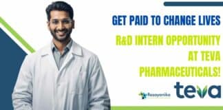 R&D Intern Position at Teva