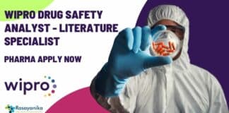 Wipro Drug Safety Analyst Literature