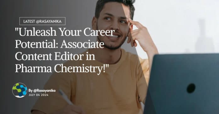 Freshers Hybrid Pharma Job at Clarivate - Apply For Content Editor