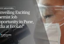 "Unveiling Exciting Chemist Job Opportunity in Pune, India at Ecolab!"